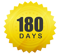 180 days money back guarantee