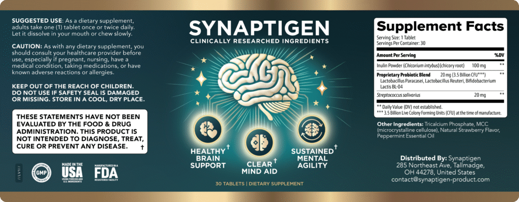 Synaptigen label