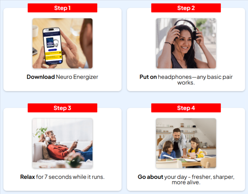 Neuro Energizer steps